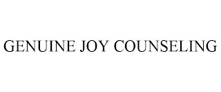 GENUINE JOY COUNSELING