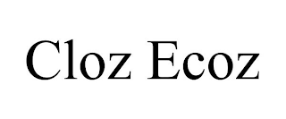 CLOZ ECOZ