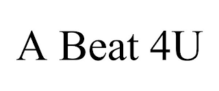 A BEAT 4U