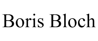 BORIS BLOCH