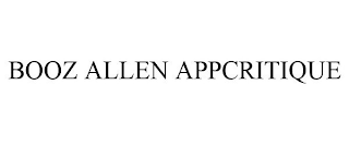 BOOZ ALLEN APPCRITIQUE