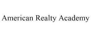 AMERICAN REALTY ACADEMY