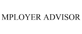 MPLOYER ADVISOR