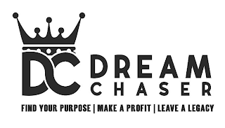 DC DREAM CHASER FIND YOUR PURPOSE | MAKE A PROFIT | LEAVE A LEGACY