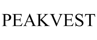 PEAKVEST