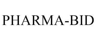PHARMA-BID