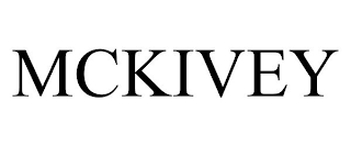 MCKIVEY