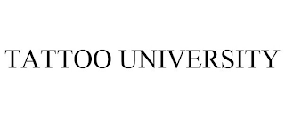 TATTOO UNIVERSITY