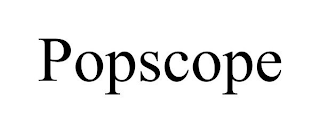 POPSCOPE