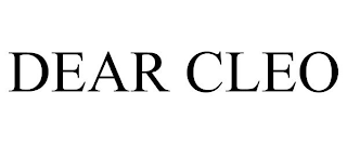 DEAR CLEO