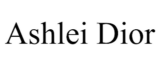 ASHLEI DIOR
