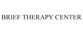 BRIEF THERAPY CENTER