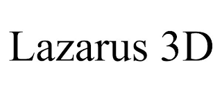 LAZARUS 3D