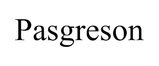 PASGRESON
