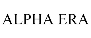 ALPHA ERA