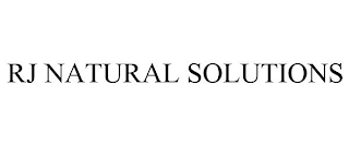 RJ NATURAL SOLUTIONS