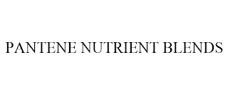 PANTENE NUTRIENT BLENDS