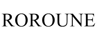 ROROUNE