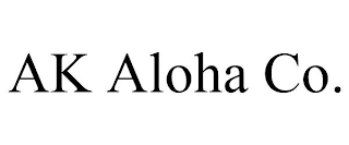 AK ALOHA CO.