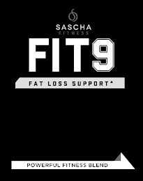 SASCHA FITNESS FIT9 FAT LOSS SUPPORT POWERFUL FITNESS BLEND