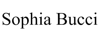 SOPHIA BUCCI
