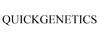 QUICKGENETICS