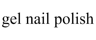 GEL NAIL POLISH