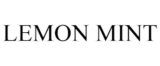 LEMON MINT