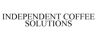 INDEPENDENT COFFEE SOLUTIONS