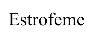 ESTROFEME