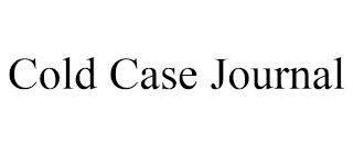 COLD CASE JOURNAL
