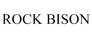 ROCK BISON