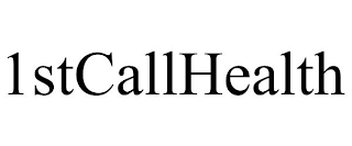 1STCALLHEALTH