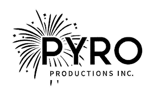 PYRO PRODUCTIONS INC.