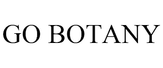 GO BOTANY