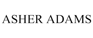 ASHER ADAMS
