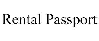 RENTAL PASSPORT