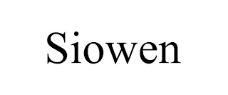 SIOWEN