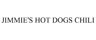 JIMMIE'S HOT DOGS CHILI