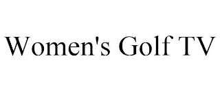 WOMEN'S GOLF TV