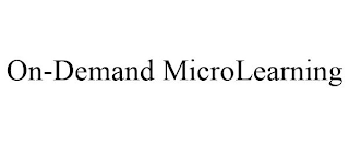 ON-DEMAND MICROLEARNING