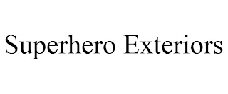 SUPERHERO EXTERIORS