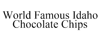 WORLD FAMOUS IDAHO CHOCOLATE CHIPS
