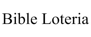 BIBLE LOTERIA