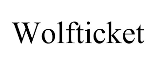 WOLFTICKET