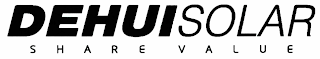 DEHUISOLAR SHARE VALUE
