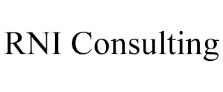 RNI CONSULTING