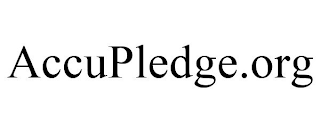 ACCUPLEDGE.ORG