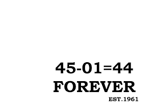 45-01=44 FOREVER EST.1961