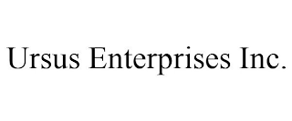 URSUS ENTERPRISES INC.